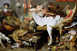 A Game Stall | Frans Snyders | Gemälde Reproduktion