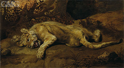 The Lioness, Undated | Frans Snyders | Painting Reproduction