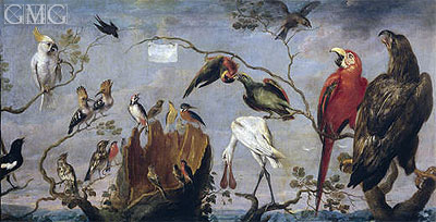 Concert of the Birds, c.1629/30 | Frans Snyders | Painting Reproduction