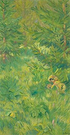 Grüne Studie, 1908 von Franz Marc | Gemälde-Reproduktion