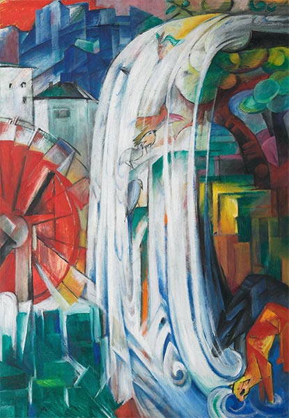 The Bewitched Mill | Franz Marc | Painting Reproduction