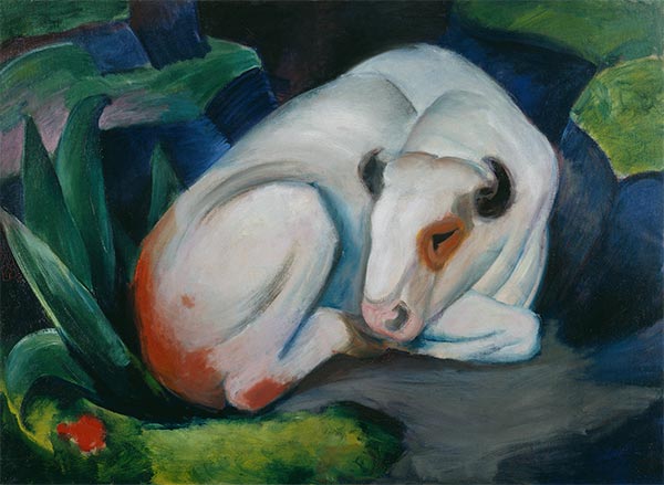 White Bull | Franz Marc | Painting Reproduction