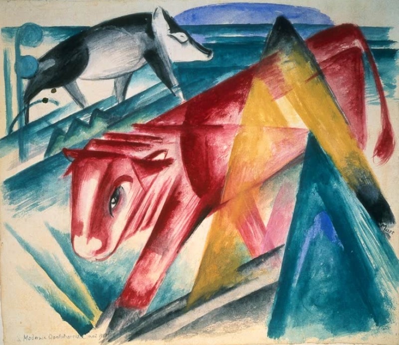 Animals, 1913 | Franz Marc