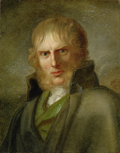The Painter Caspar David Friedrich, Undated | Franz Gerhard von Kugelgen | Gemälde Reproduktion