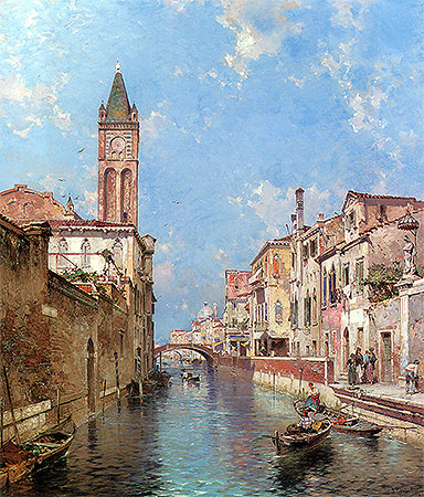 Rio Santa Barnaba, Venedig, n.d. | Unterberger