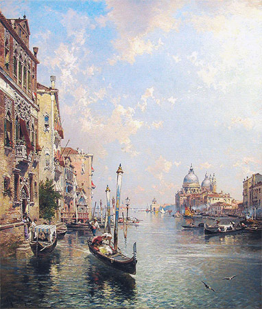 Canal Grande, Venedig, n.d. | Unterberger