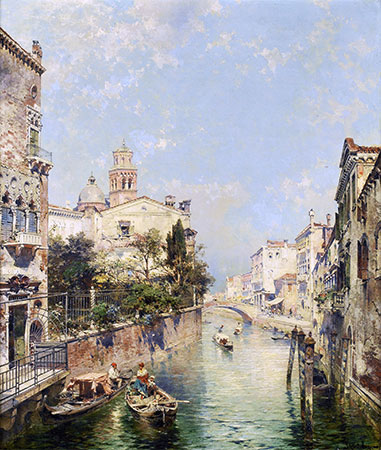 Santa Barnaba, Venedig | Unterberger | Gemälde Reproduktion