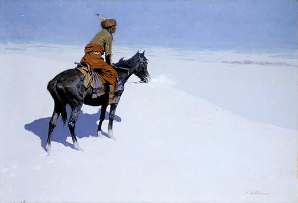 Friends or Foes? (The Scout), c.1902/05 | Frederic Remington | Painting Reproduction