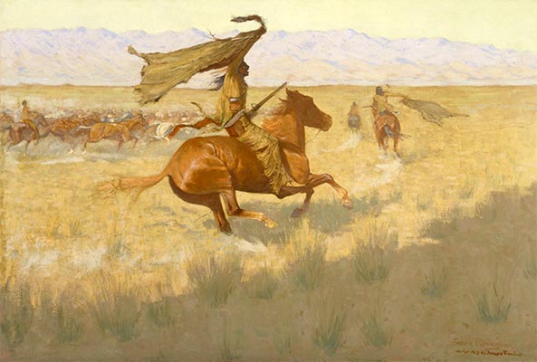 Pferdediebe, 1903 | Frederic Remington | Gemälde Reproduktion