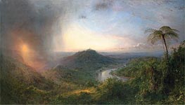 Vale of St. Thomas, Jamaica, 1867 by Frederic Edwin Church | Painting Reproduction