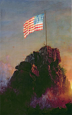 Our Flag, 1864 | Frederic Edwin Church | Gemälde Reproduktion