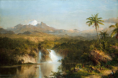 View of Cotopaxi, 1857 | Frederic Edwin Church | Gemälde Reproduktion