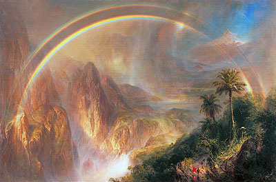 Rainy Season in the Tropics, 1866 | Frederic Edwin Church | Gemälde Reproduktion