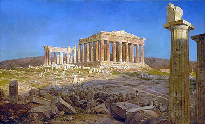 The Parthenon, 1871 | Frederic Edwin Church | Painting Reproduction