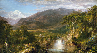 Heart of the Andes, 1859 | Frederic Edwin Church | Gemälde Reproduktion