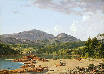 Otter Creek, Mt. Desert, 1850 | Frederic Edwin Church | Painting Reproduction