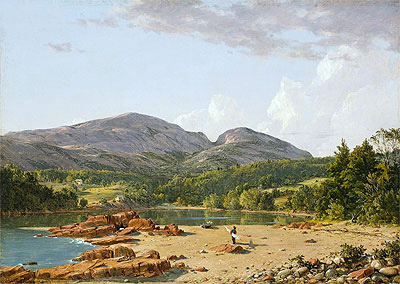 Otter Creek, Mt. Desert | Frederic Edwin Church | Gemälde Reproduktion