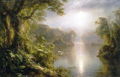 El Rio de Luz (Der Fluss des Lichts) | Frederic Edwin Church | Gemälde Reproduktion