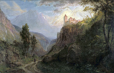 Das Kloster San Pedro (Unsere Liebe Frau im Schnee) | Frederic Edwin Church | Gemälde Reproduktion