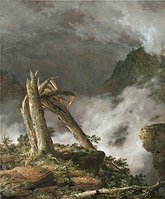 Sturm in den Bergen | Frederic Edwin Church | Gemälde Reproduktion