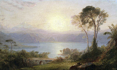 Tropische Landschaft | Frederic Edwin Church | Gemälde Reproduktion