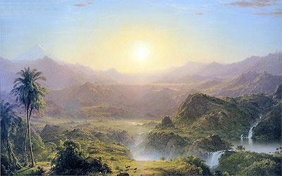 The Andes of Ecuador | Frederic Edwin Church | Painting Reproduction
