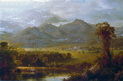 The Mountains of Ecuador, 1855 | Frederic Edwin Church | Painting Reproduction