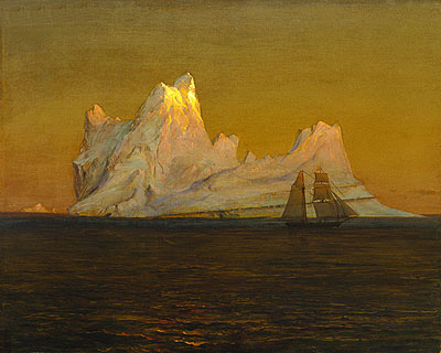 The Iceberg, c.1875 | Frederic Edwin Church | Painting Reproduction