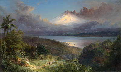 Blick auf Cotopaxi | Frederic Edwin Church | Gemälde Reproduktion