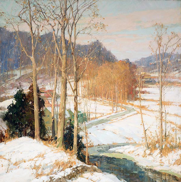 The Valley Road, c.1925 | Frederick J. Mulhaupt | Painting Reproduction