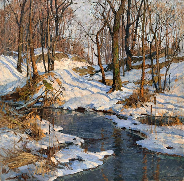 February’s Sun, c.1925 by Frederick J. Mulhaupt | Painting Reproduction
