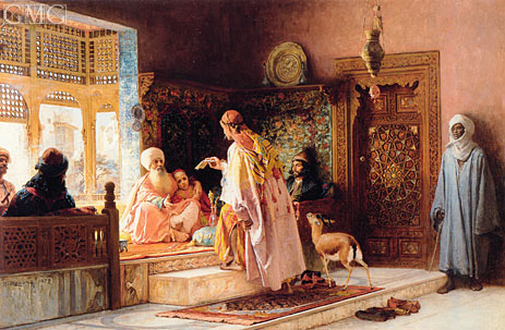 Der Bote, 1879 | Frederick Arthur Bridgman