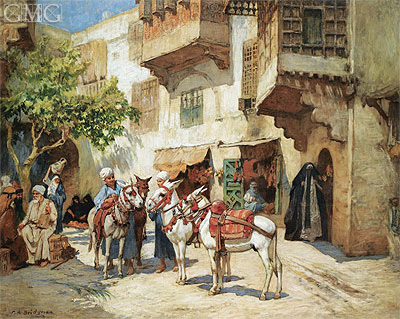 Der Marktplatz, n.d. | Frederick Arthur Bridgman