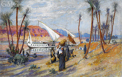Water Carriers by the Nile, n.d. by Frederick Arthur Bridgman | Painting Reproduction