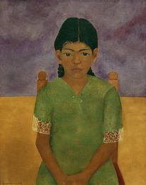 MÃÂ¤dchen Virginia, 1929 von Frida Kahlo | Gemälde-Reproduktion