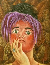 Die Maske, 1945 von Frida Kahlo | Gemälde-Reproduktion