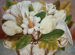 Magnolie, 1945 von Frida Kahlo | Gemälde-Reproduktion