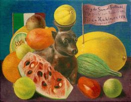 Stillleben, 1951 von Frida Kahlo | Gemälde-Reproduktion