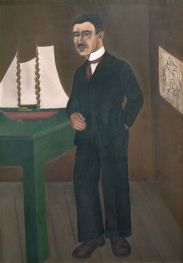 Porträt von Leo Bloesser | Frida Kahlo | Gemälde Reproduktion