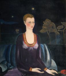 Porträt Alicia Galant, 1927 von Frida Kahlo | Gemälde-Reproduktion