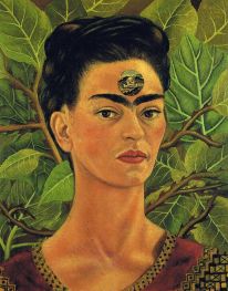 Nachdenken über den Tod, 1943 von Frida Kahlo | Gemälde-Reproduktion