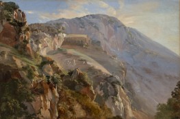 Monastery in the Mountains near Subiaco | Friedrich Nerly | Painting Reproduction