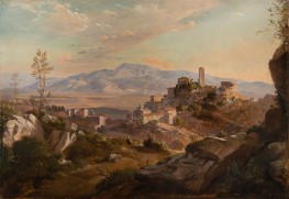 Olevano | Friedrich Nerly | Painting Reproduction
