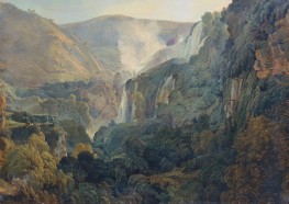 The Waterfalls of Terni | Friedrich Nerly | Painting Reproduction