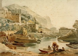 Terracina I | Friedrich Nerly | Painting Reproduction