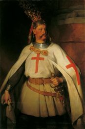 Archduke Leopold as a Crusader, 1863 by Friedrich von Amerling | Painting Reproduction