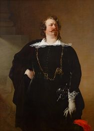 Flamänder Bürgermeister (Baron Pfuel) | Friedrich von Amerling | Gemälde Reproduktion