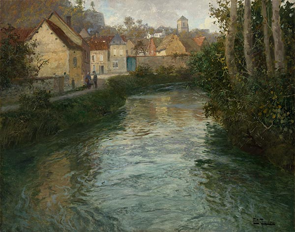 Picquigny, 1899 | Frits Thaulow | Gemälde Reproduktion