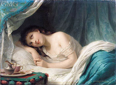 Reclining Beauty, n.d. by Zuber-Buhler | Painting Reproduction