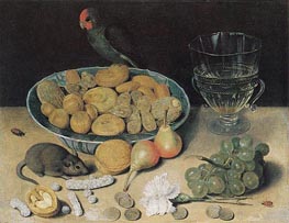 Dessert Still Life, undated von Georg Flegel | Gemälde-Reproduktion
